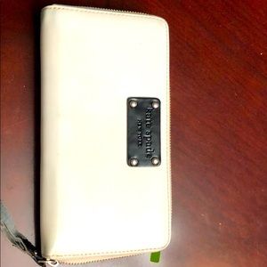 Kate spade white wallet